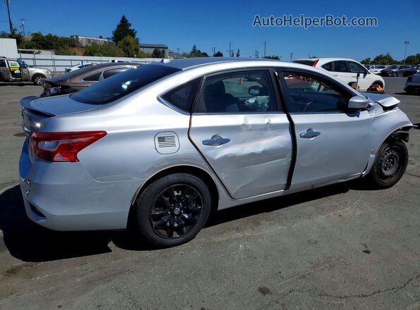3N1AB7AP2GY225073 2016 NISSAN SENTRA Silver Հետևի աջ