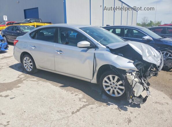 3N1AB7AP2GY226899 2016 NISSAN SENTRA Silver Delantero derecho