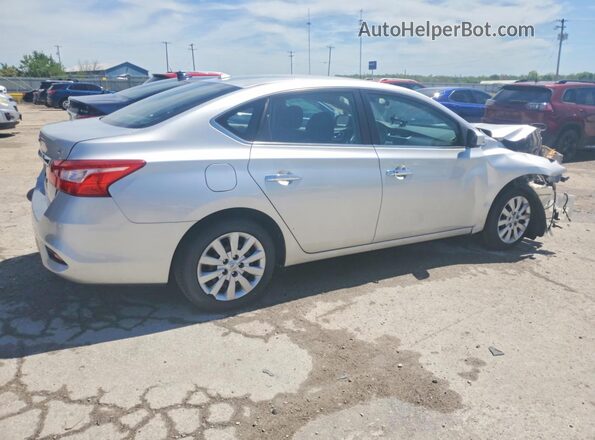 3N1AB7AP2GY226899 2016 NISSAN SENTRA Silver Trasero derecho