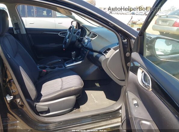 3N1AB7AP2GY234257 2016 NISSAN SENTRA Black Սալոնի դիմացի տեսք