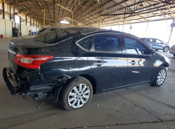 3N1AB7AP2GY255870 2016 NISSAN SENTRA Black Tył prawy
