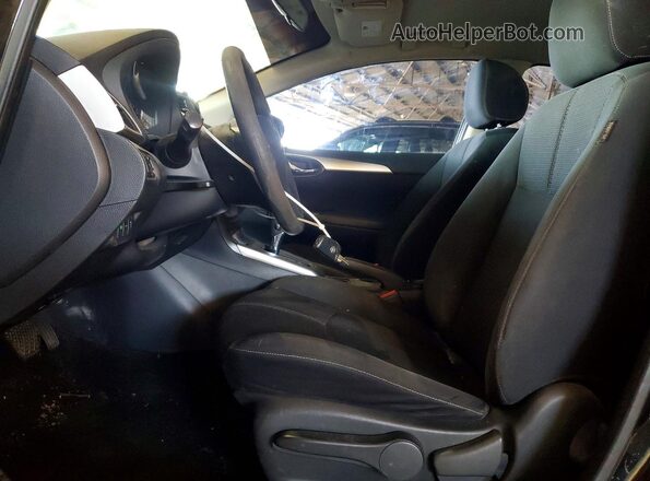 3N1AB7AP2GY255870 2016 NISSAN SENTRA Black Widok wnętrza z przodu