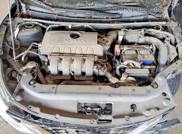 3N1AB7AP2GY255870 2016 NISSAN SENTRA Black Widok wnętrza z tyłu