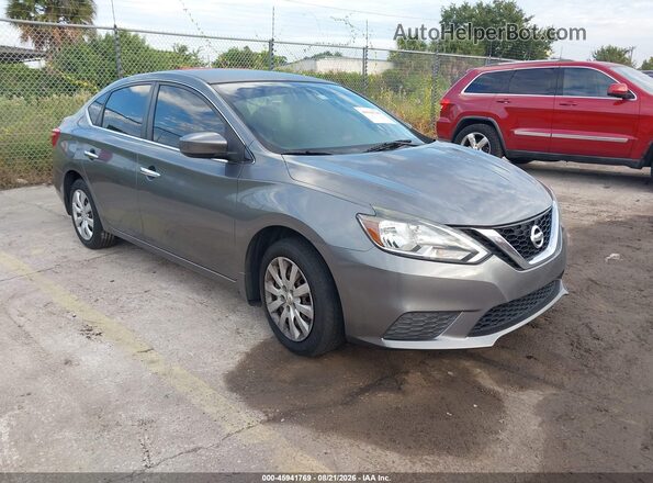 3N1AB7AP2GY256940 2016 NISSAN SENTRA Gray Vista frontal