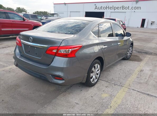 3N1AB7AP2GY256940 2016 NISSAN SENTRA Gray Trasero derecho