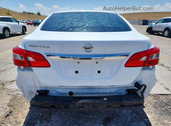 3N1AB7AP2GY268117 2016 NISSAN SENTRA White Вид ззаду