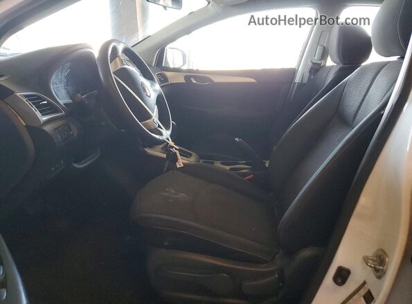 3N1AB7AP2GY286973 2016 NISSAN SENTRA Белый Вид салона спереди