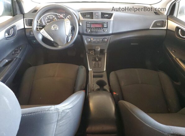 3N1AB7AP2GY286973 2016 NISSAN SENTRA Белый Вид панели приборов