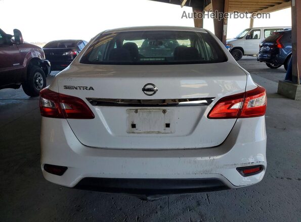 3N1AB7AP2GY286973 2016 NISSAN SENTRA Белый Вид сзади