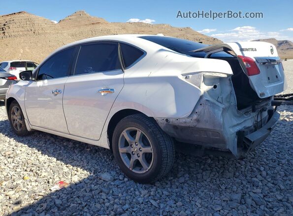 3N1AB7AP2GY292062 2016 NISSAN SENTRA White Trasero izquierdo