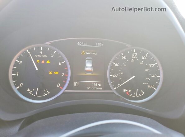 3N1AB7AP2GY292062 2016 NISSAN SENTRA White Vista del cuadro de instrumentos