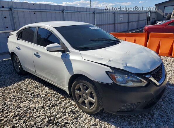 3N1AB7AP2GY292062 2016 NISSAN SENTRA White Delantero derecho