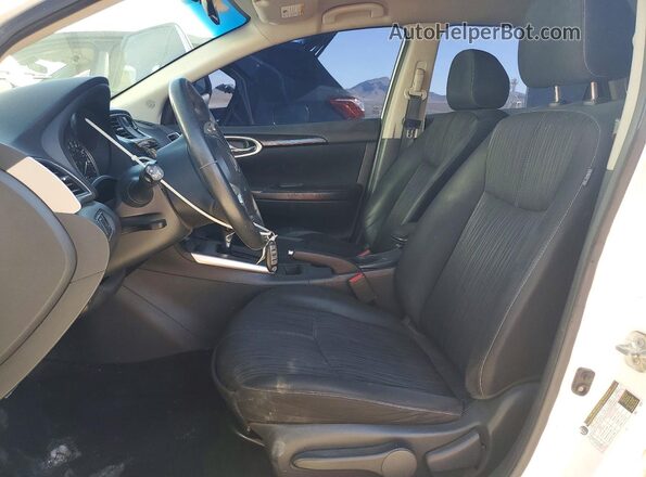 3N1AB7AP2GY292062 2016 NISSAN SENTRA White Vista interior delantera