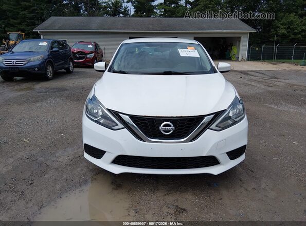 3N1AB7AP2GY314111 2016 NISSAN SENTRA Белый Вид щитка приборов