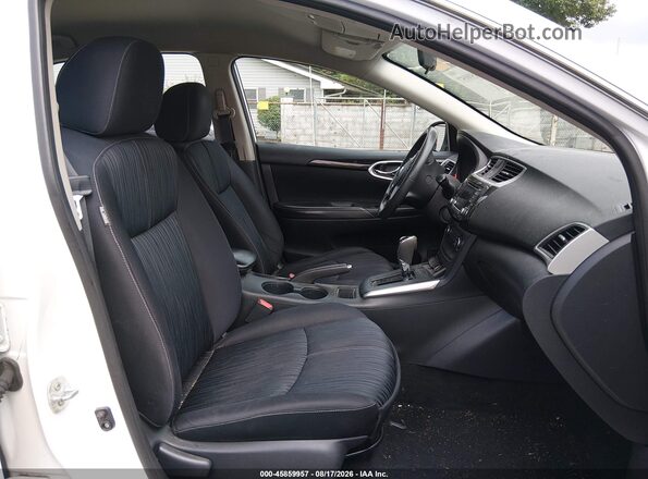 3N1AB7AP2GY314111 2016 NISSAN SENTRA Белый Вид салона спереди