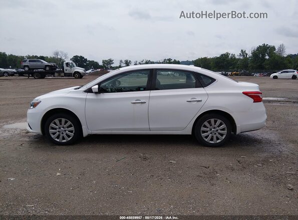 3N1AB7AP2GY314111 2016 NISSAN SENTRA Белый Панорамный вид салона 360°