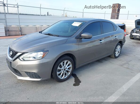 3N1AB7AP2GY334925 2016 NISSAN SENTRA Gray Front left