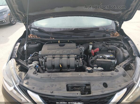 3N1AB7AP2GY336402 2016 NISSAN SENTRA Black Widok z tyłu