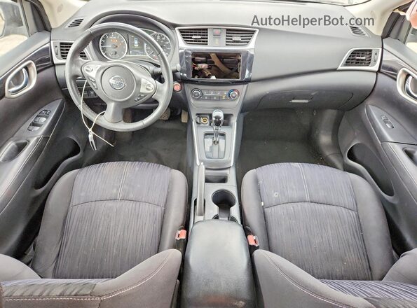 3N1AB7AP2HL668211 2017 NISSAN SENTRA Gray Вид панелі приладів