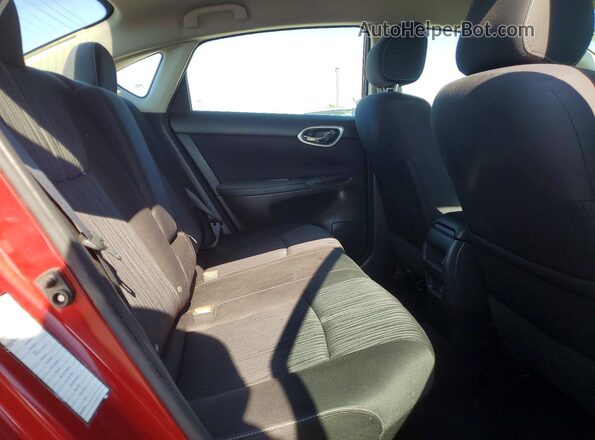 3N1AB7AP2HL671772 2017 NISSAN SENTRA Red Vista de los asientos traseros