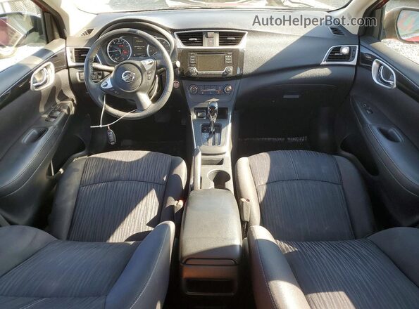 3N1AB7AP2HL671772 2017 NISSAN SENTRA Red Vista del salpicadero
