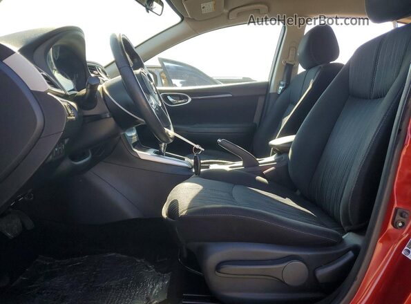 3N1AB7AP2HL671772 2017 NISSAN SENTRA Red Vista interior delantera