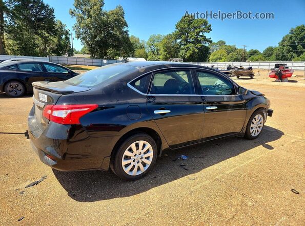 3N1AB7AP2HL710439 2017 NISSAN SENTRA Black Trasero derecho