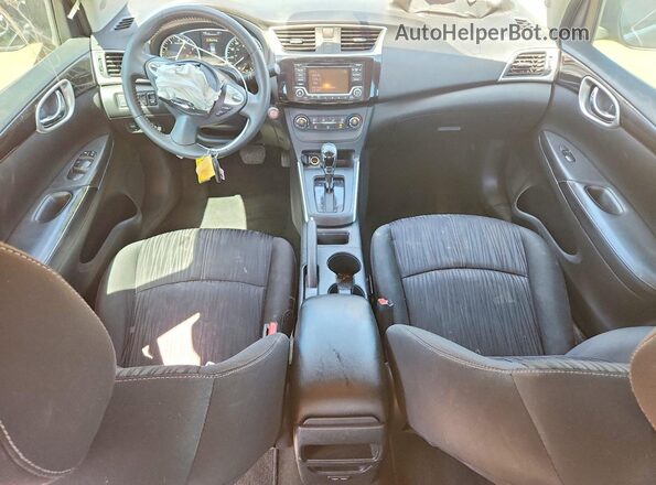 3N1AB7AP2HL710439 2017 NISSAN SENTRA Black Vista del salpicadero