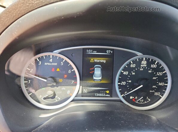 3N1AB7AP2HL710439 2017 NISSAN SENTRA Black Vista del cuadro de instrumentos