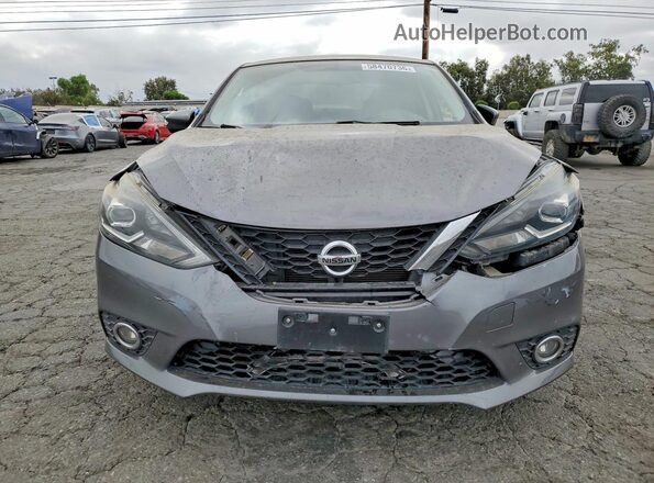 3N1AB7AP2HY213068 2017 NISSAN SENTRA Gray Դիմացի տեսք
