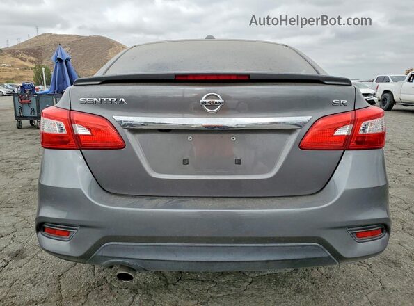 3N1AB7AP2HY213068 2017 NISSAN SENTRA Gray Հետևի տեսք