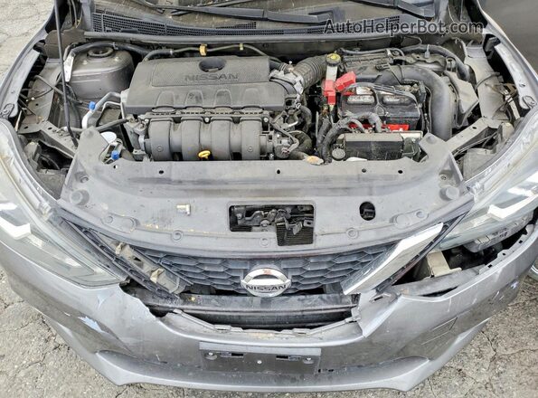 3N1AB7AP2HY213068 2017 NISSAN SENTRA Gray Սալոնի հետևի տեսք