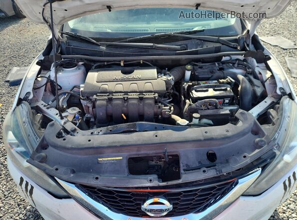 3N1AB7AP2HY216939 2017 NISSAN SENTRA White Սալոնի հետևի տեսք