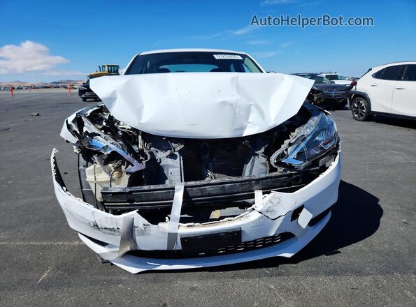 3N1AB7AP2HY217153 2017 NISSAN SENTRA White წინა ხედი
