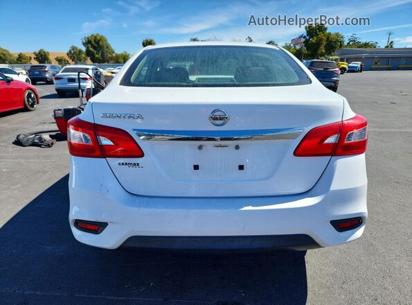 3N1AB7AP2HY217153 2017 NISSAN SENTRA White უკანა ხედი