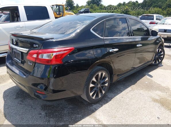 3N1AB7AP2HY223020 2017 NISSAN SENTRA Black უკანა მარჯვენა