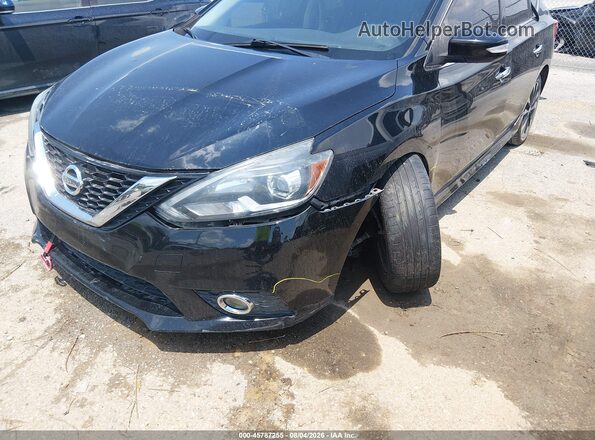 3N1AB7AP2HY223020 2017 NISSAN SENTRA Black წინა ხედი