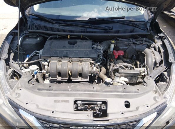3N1AB7AP2HY223020 2017 NISSAN SENTRA Black უკანა ხედი
