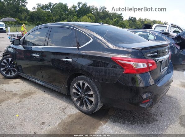 3N1AB7AP2HY223020 2017 NISSAN SENTRA Black უკანა მარცხენა