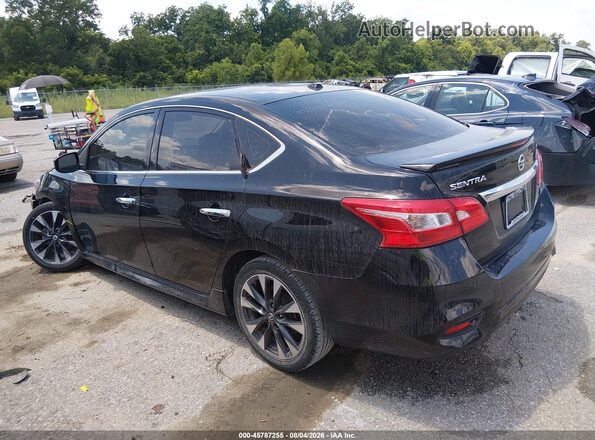 3N1AB7AP2HY223020 2017 NISSAN SENTRA Black სალონის 360-გრადუსიანი ხედი