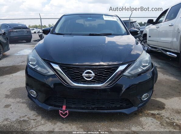 3N1AB7AP2HY223020 2017 NISSAN SENTRA Black ხელსაწყოთა პანელის ხედი