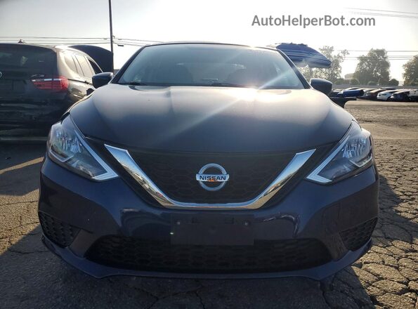 3N1AB7AP2HY229562 2017 NISSAN SENTRA Blue წინა ხედი