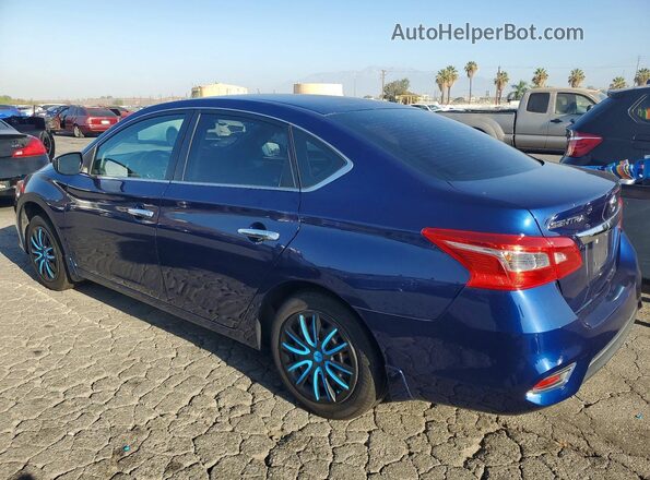 3N1AB7AP2HY229562 2017 NISSAN SENTRA Blue უკანა მარცხენა