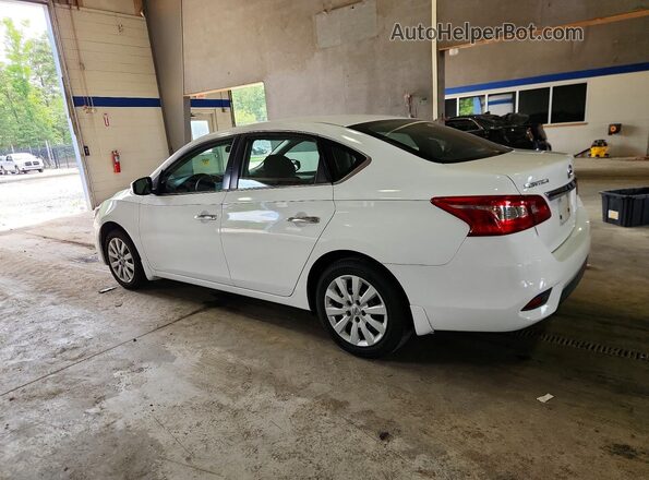 3N1AB7AP2HY238441 2017 NISSAN SENTRA Белый Задняя левая четверть