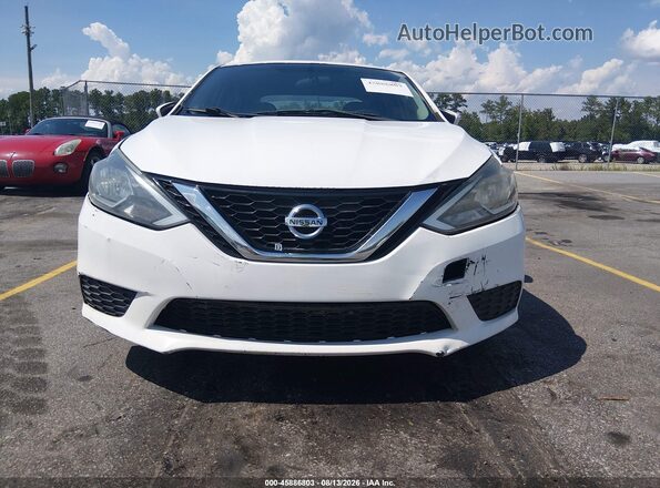 3N1AB7AP2HY238908 2017 NISSAN SENTRA White Դիմացի տեսք