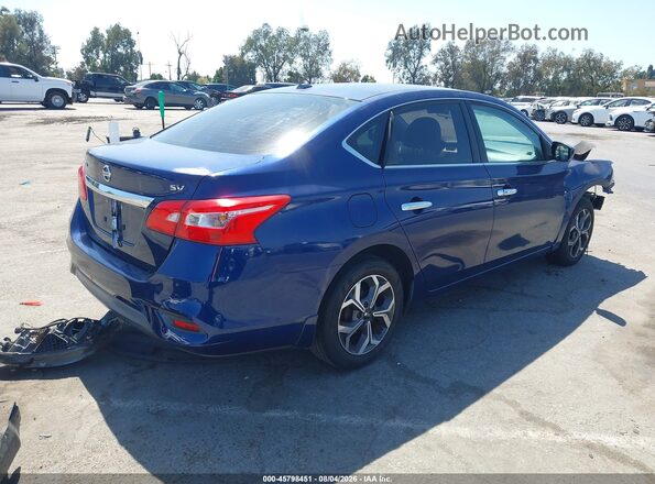3N1AB7AP2HY245518 2017 NISSAN SENTRA Blue Trasero derecho
