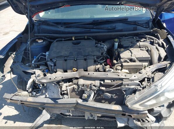 3N1AB7AP2HY245518 2017 NISSAN SENTRA Blue Vista trasera
