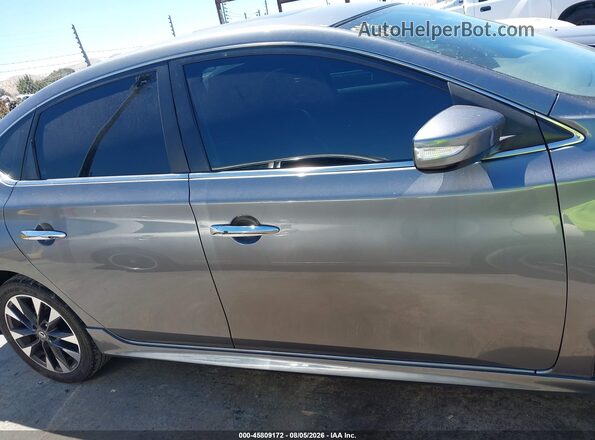 3N1AB7AP2HY247432 2017 NISSAN SENTRA Gray უკანა სალონის ხედი