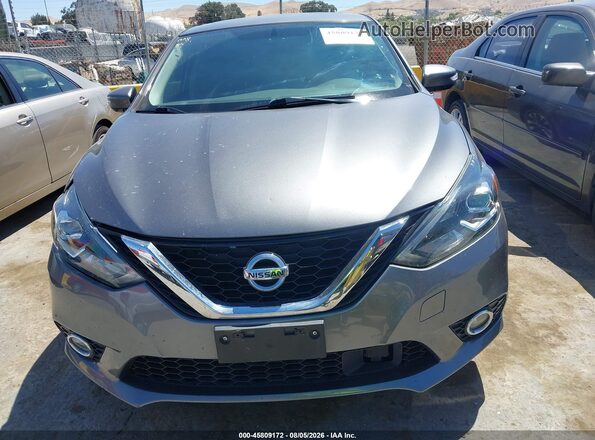3N1AB7AP2HY247432 2017 NISSAN SENTRA Gray ხელსაწყოთა პანელის ხედი