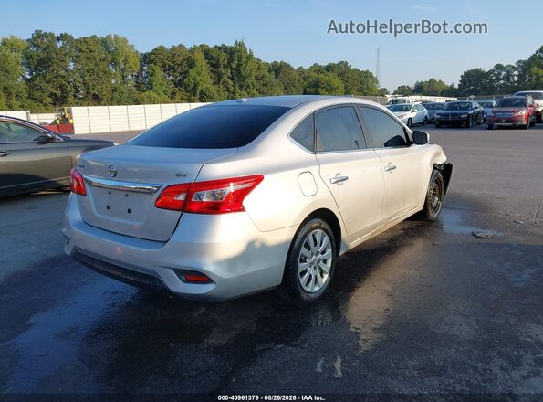 3N1AB7AP2HY268409 2017 NISSAN SENTRA Silver Trasero derecho